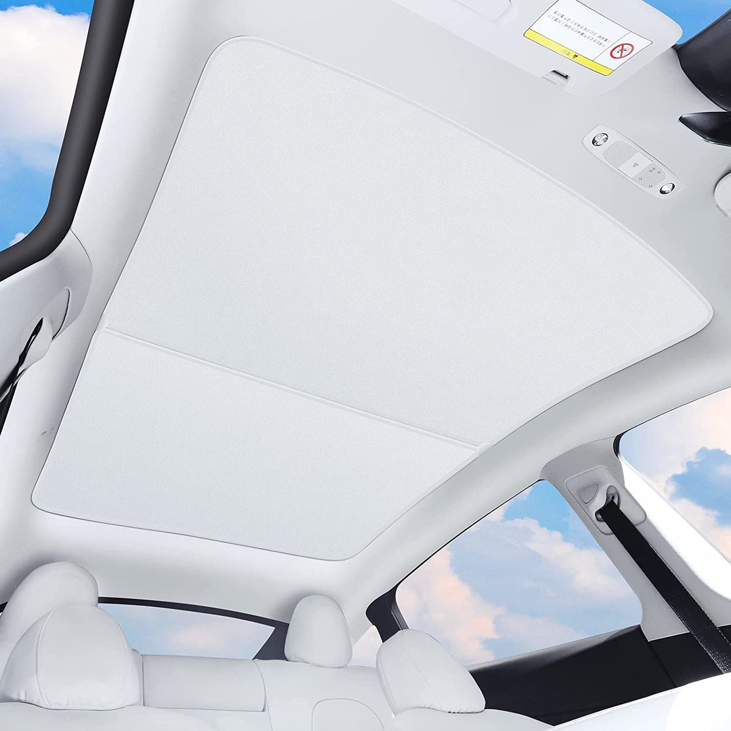 Tesla Model Y - Sunroof Sunshade - Black