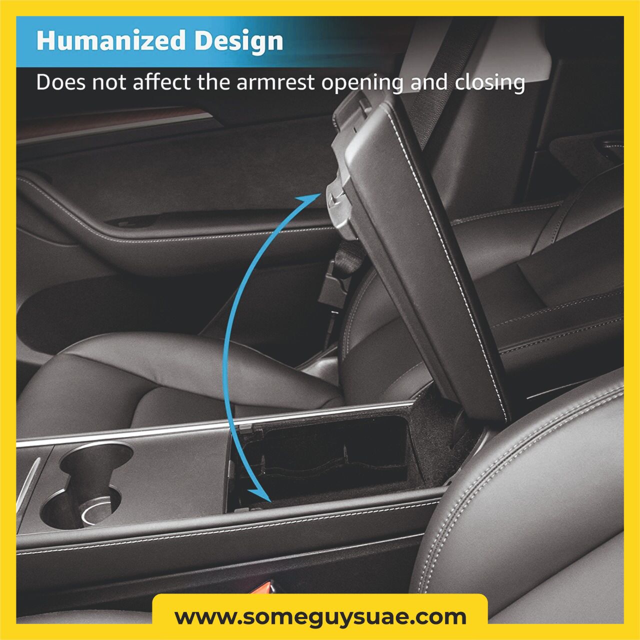 Tesla Model 3/Y Center Console Organizer Tray and Armrest Organizer Tray