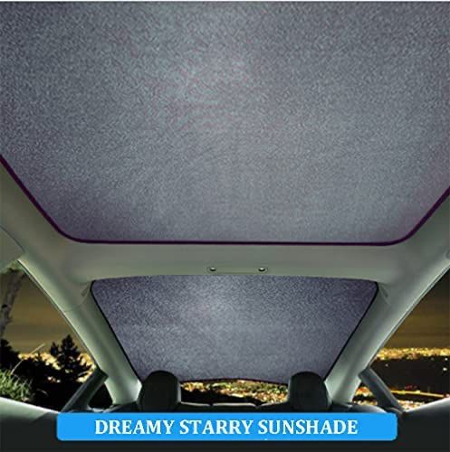 Tesla Model Y - Sunroof Sunshade - Starry Sky